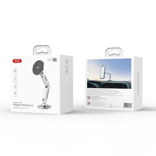 XO autós tartó C148 mágneses fekete ragasztott - 2