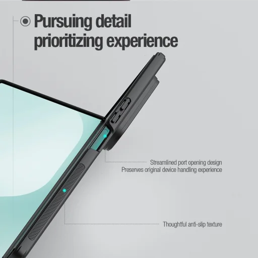  Samsung Galaxy Z Fold 7 fekete Nillkin Super Frosted FOLD hátlap tok - 6