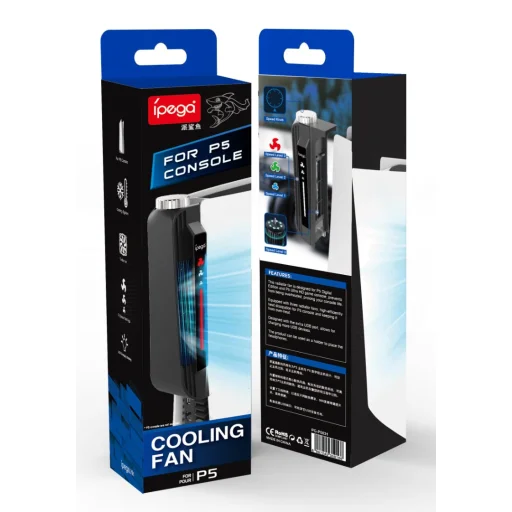 iPega P5031 Coolin Fan for PS5 Black - 6