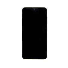 LCD kijelző + Érintőegység + Előlapi borítás Samsung S911 Galaxy S23 Zöld (Szervíz csomag)