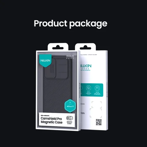 Nillkin CamShield PRO Magnetic kemény tok Poco F7 tok fekete - 10