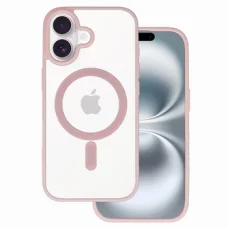 iPhone 17 Világos Rózsaszín Akril Színű Magsafe Tok