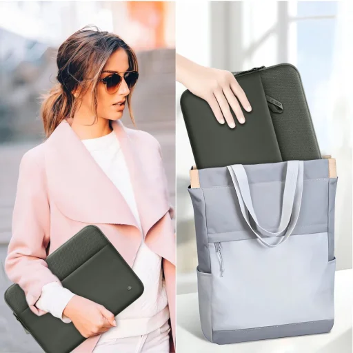 Tech-protect Sleeve Laptop 13-14 Army Green - 13