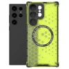 Samsung Galaxy S25 Ultra limetkovo zelené puzdro MagSafe Techsuit HoneyComb Shield thumbnail