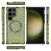 Samsung Galaxy S25 Ultra limetkovo zelené puzdro MagSafe Techsuit HoneyComb Shield thumbnail