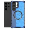 Samsung Galaxy S24 Ultra Techsuit - HoneyComb Shield MagSafe - Kék tok thumbnail