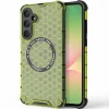  Samsung Galaxy A56 5G Lime zöld Techsuit HoneyComb Shield MagSafe tok