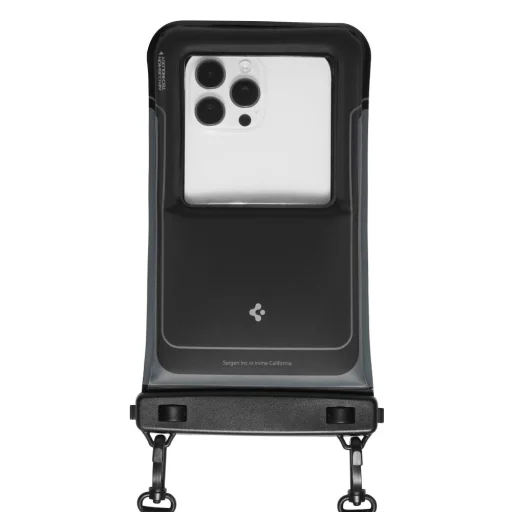  Univerzális vízálló Spigen A611P 2db lebegő tok matt fekete - 3