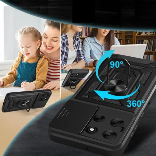 Tech-protect Camshield Pro Motorola Moto G86 5G/ G86 Power 5G fekete tok - 2