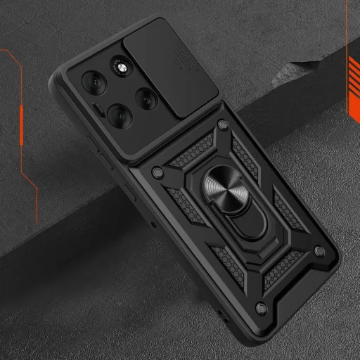 Tech-protect Camshield Pro Motorola Moto G86 5G/ G86 Power 5G fekete tok - 5