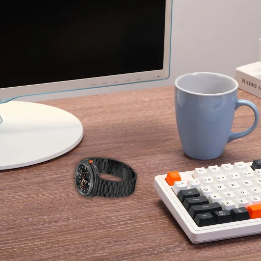 Tech-protect Stainless Samsung Galaxy Watch 8 / Classic (40 / 44 / 46 Mm) Ezüst óraszíj - 5