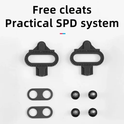 Rockbros PD15-BK alumínium ötvözetű kerékpár pedál szett - Fekete - 3