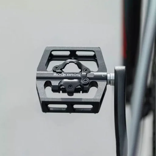 Rockbros PD15-BK alumínium ötvözetű kerékpár pedál szett - Fekete - 6