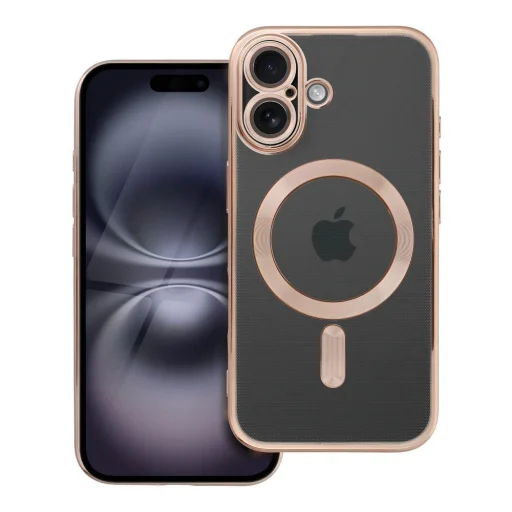 ELECTRO MAG COVER tok kompatibilis MagSafe eszközzel IPHONE 16 barna - 1