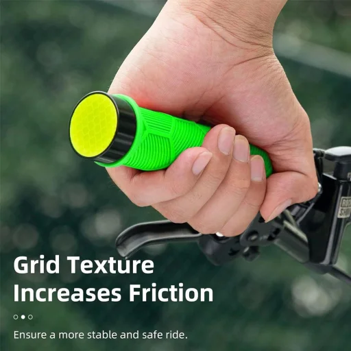 Rockbros 40720007005 kerékpár markolatok prizmával - zöld - 2