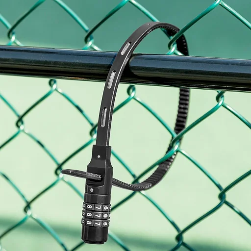 Rockbros 3240001001 biciklizár kombinációs - fekete - 3