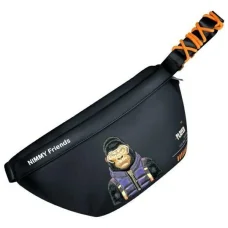 Nimmy Crossbody Cool&amp;Cute 2.0 Gorilla Válltáska - Fekete