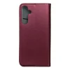 SMART MAGNETO fliptok Samsung Galaxy M16 5G bordó tok thumbnail