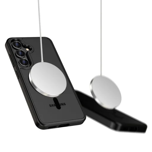 Tech-protect Magmat Magsafe Nothing Phone 3 Fekete/átlátszó tok - 2