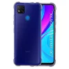  Xiaomi Redmi 9C / Redmi 9C NFC - Ütésálló áttetsző szilikon tok - Füstfekete