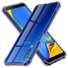  Samsung Galaxy A7 2018 - Techsuit - Ütésálló Átlátszó Szilikon Tok - Füstfekete tok - 1