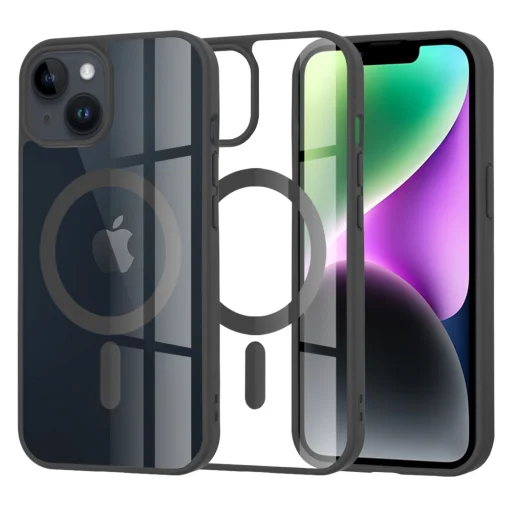  iPhone 14 - MagSafe Pro Techsuit - Fekete tok - 1