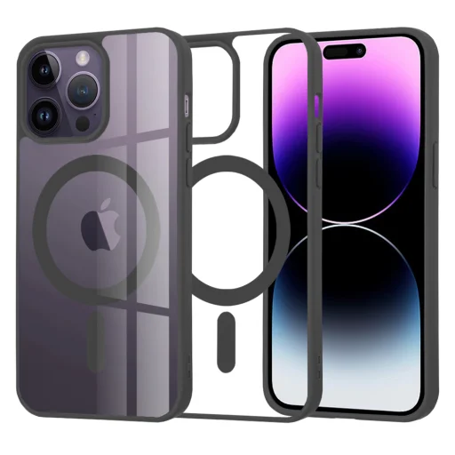  iPhone 14 Pro Max MagSafe Pro Techsuit - Fekete. tok - 1