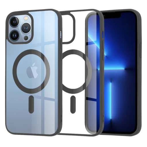 iPhone 13 Pro Max - MagSafe Pro - Techsuit - Fekete tok - 1