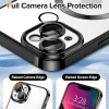 Luxus Crystal MagSafe tok - iPhone 13 - Fekete (Techsuit) thumbnail