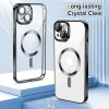 Luxus Crystal MagSafe tok - iPhone 13 - Fekete (Techsuit) thumbnail
