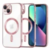 iPhone 13 - Techsuit - Luxus kristály MagSafe tok - Rózsaszín thumbnail