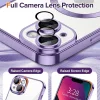 iPhone 13 - Luxus Crystal MagSafe tok - Light Purple - Techsuit thumbnail