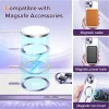 iPhone 13 - Luxus Crystal MagSafe tok - Light Purple - Techsuit thumbnail