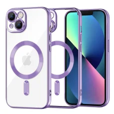 iPhone 13 - Luxus Crystal MagSafe tok - Light Purple - Techsuit