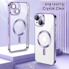 na iPhone 14 - Techsuit - Luxusný Kryštálový MagSafe - Svetlofialová. Puzdro thumbnail