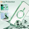iPhone 14 Plus - Techsuit - Luxus Kristály MagSafe - Világoszöld tok thumbnail