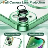 iPhone 14 Plus - Techsuit - Luxus Kristály MagSafe - Világoszöld tok thumbnail