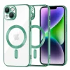 iPhone 14 Plus - Techsuit - Luxus Kristály MagSafe - Világoszöld tok thumbnail