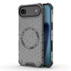  iPhone 17 Air Fekete  - Techsuit - HoneyComb Shield MagSafe tok thumbnail