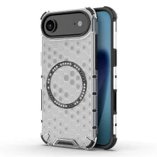  iPhone 17 Air Fehér - Techsuit - HoneyComb Shield MagSafe Tok
