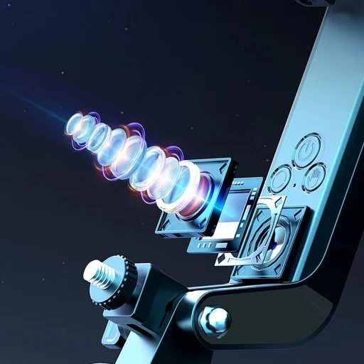 Wozinsky WST-360YS szelfibot tripod funkcióval és 360°-os AI automatikus arckövetéssel - Fekete - 9