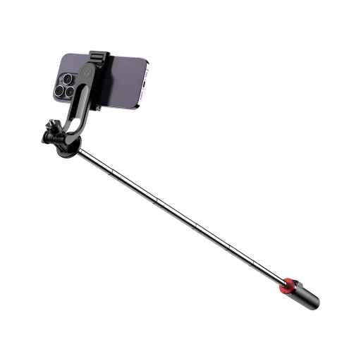 Selfie stick WC1Y3S teleszkópos tripod 1,3 m telefontartóval - fekete - 3