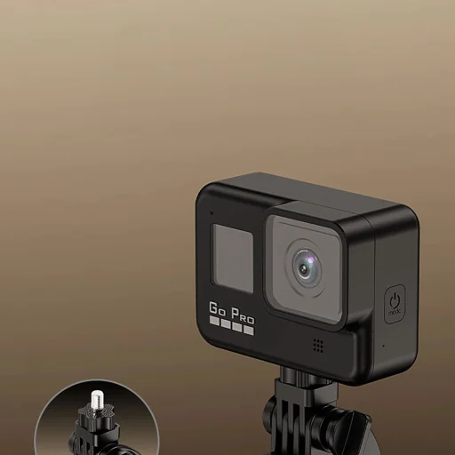 Selfie stick WH181D-Y1S 1.75m aluminum alloy telescopic tripod with dual lamp and phone holder - black - 12