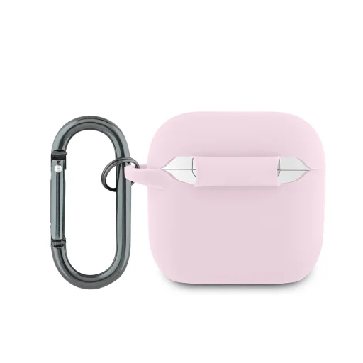  AirPods 4 rózsaszín Lacoste Liquid Silicone Croc Logo tok - 2