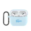  AirPods Pro Kék Lacoste Liquid Silicone Fényes Logóval Nyomtatott Tok