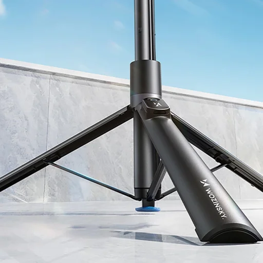 Selfie bot Wozinsky WRZP1 automatikus lábakkal, tripod funkcióval, 1,7m - fekete - 14