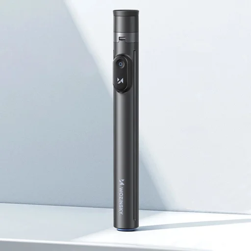 Selfie bot Wozinsky WRZP1 automatikus lábakkal, tripod funkcióval, 1,7m - fekete - 4