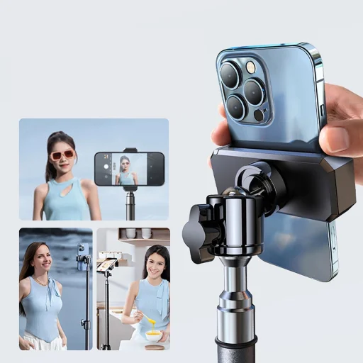 Wozinsky WRLD-00Y1S tripod strapabíró szénacél tripod 1.7m matt - fekete - 4