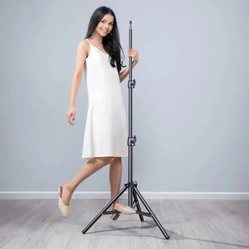 Wozinsky WRLD-00Y1S tripod strapabíró szénacél tripod 1.7m matt - fekete - 13