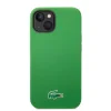  iPhone 14 Zöld Lacoste Liquid Silicone Microfiber Croc Logo MagSafe tok thumbnail